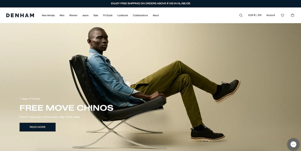 Denham 10 Shopify Successful stores